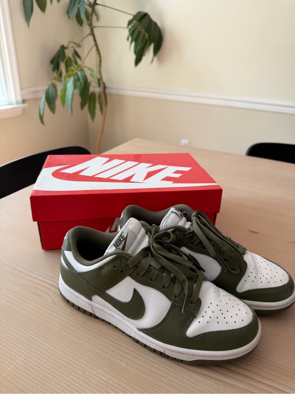 Nike Dunk Low Medium Olive Sneakers